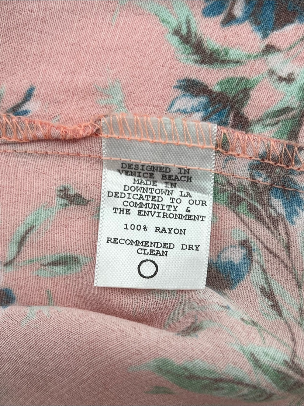 Flynn Skye Bella Coral Floral Off-Shoulder Maxi Wrap Dress S Small - Picture 8 of 8